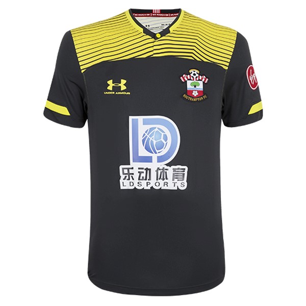 Camiseta Southampton Segunda equipación 2019-2020 Negro Amarillo